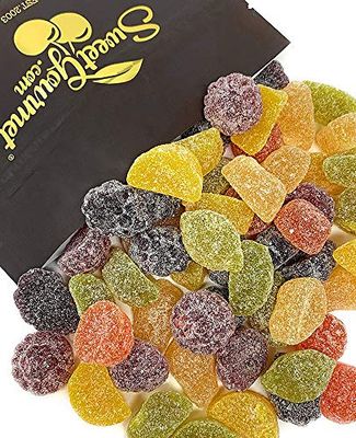 SweetGourmet English Fruit Pastilles | No Artificial Colors &amp; Flavors | 2 Pounds