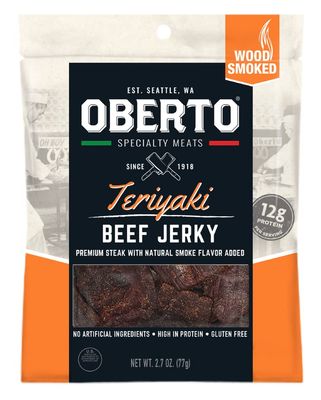 Oberto Teriyaki Natural Style Beef Jerky 2.7 oz (1623u)