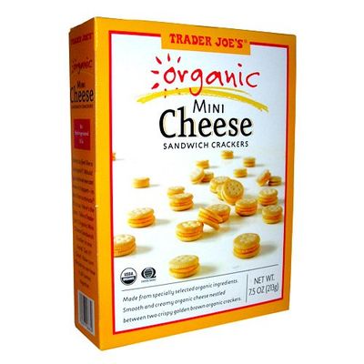 Trader Joe&#39;s Organic Mini Cheese Sandwich Crackers