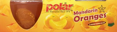 MW Polar Snack Cup, Mandarin Orange Segments in Orange Flavor Gel, 4-Ounce (Pack of 12)