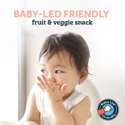 Gerber Snacks for Baby Fruit &amp; Veggie Melts, Truly Tropical Blend, 1 Ounce (Pack of 7)