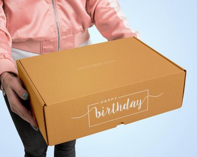 Birthday Party Care Package (50 Count) Snacks Food Cookies Bar Chips Candy Party Variety Gift Box Pack Assortment Basket Bundle Mix Bulk Sampler Treat College Students Kids Teens Office School