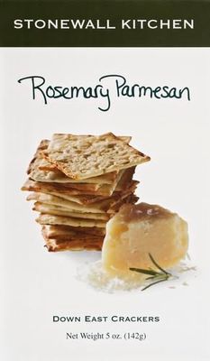 Stonewall Kitchen Rosemary Parmesan Crackers, 5 Ounces