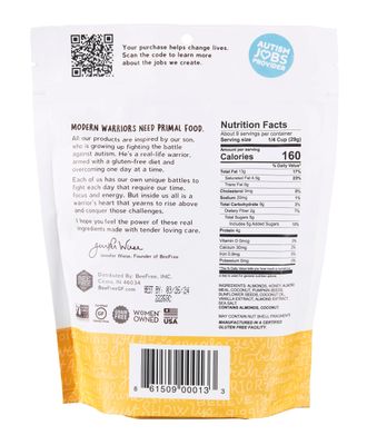 BeeFree Warrior Mix Granola | Gluten Free, Grain Free, &amp; Paleo, Auggy's Original Mix, 9 Ounce Bag