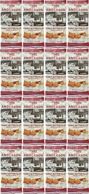 HK Anderson Peanut Butter Filled Pretzel Nuggets, 2.5 Ounce Bag (Pack of 16) Bundled by SUPERDEALS with mystery gift