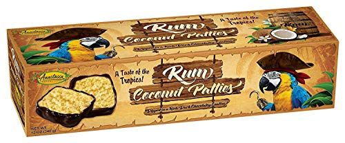 Anastasia Rum Coconut Patties 12 Ounce Bar