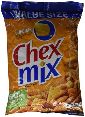 General Mills, Chex Mix, Cheddar Snack Mix, 15oz Bag (Pack of 2)