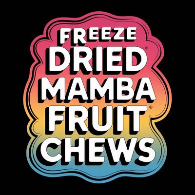 Tasty Freeze Dried Mamba - 3.5oz Bag of Assorted Fruit Chews