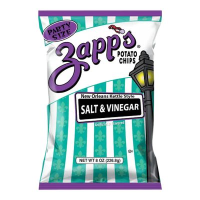 8 oz Zapps Salt &amp; Vinegar Kettle Chip (1pk)