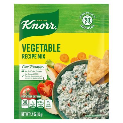 Knorr Soup Mix and Recipe Mix Vegetable For Soups, Sauces and Simple Meals No Artificial Flavors 1.4 oz