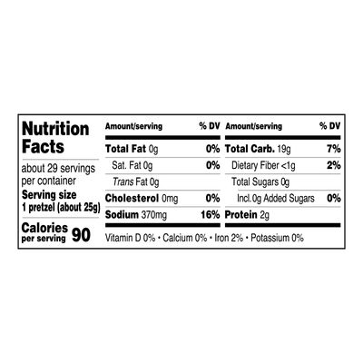Utz Old Fashioned Sourdough Hard Pretzels - 26 oz Barrel (2 Count) - Big and Thick Classic Pretzel Twists, Crunchy Sourdough Pretzel with Zero Cholesterol, Brown