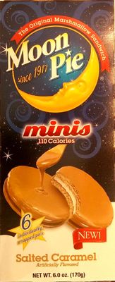 Moon Pie Minis - Salted Caramel (110 Calories) 6 Ct.