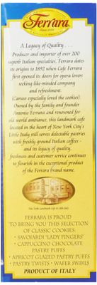 Ferrara Florentine Chocolate Chip Biscottti, 6 Ounce