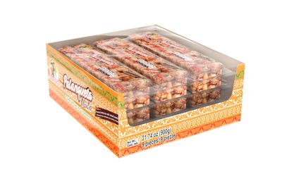 Las Sevillanas Palanqueta Mixta- Peanut Brittle Bar with mixed seeds - Candy Bar Old-Fashioned Peanut Candy with Peanuts and Mixed Seeds - Crunchy Snack Bar for lunch 31.74 Oz900g (Pack of 1)