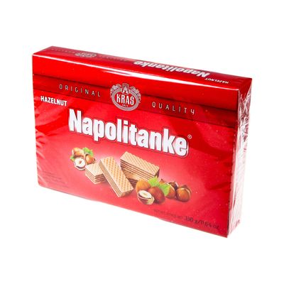 Kras Napolitanke Hazelnut Wafers 330g11.6oz Pack of 3, 11.64 Ounce (Pack of 3)