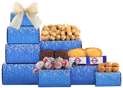 Wine Country Gift Baskets The Sweetest Dessert Gift Tower Snack Gifts for Women, Men, Families, College, Appreciation, Thank You, Corporate, Get Well Soon, Care Package