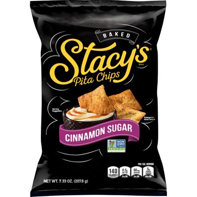 Stacy&#39;s Cinnamon Sugar Flavored Pita Chips, 7.33 Ounce