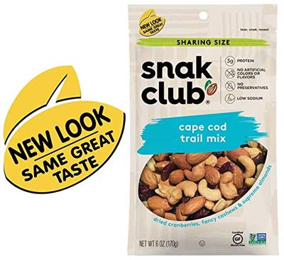 Snak Club Cape Cod Trail Mix, 6 Ounce (Pack of 6)