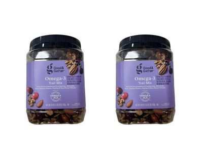Archer Farms Omega 3 Trail Mix - 28 oz - Kosher (2 Pack of 56 oz)