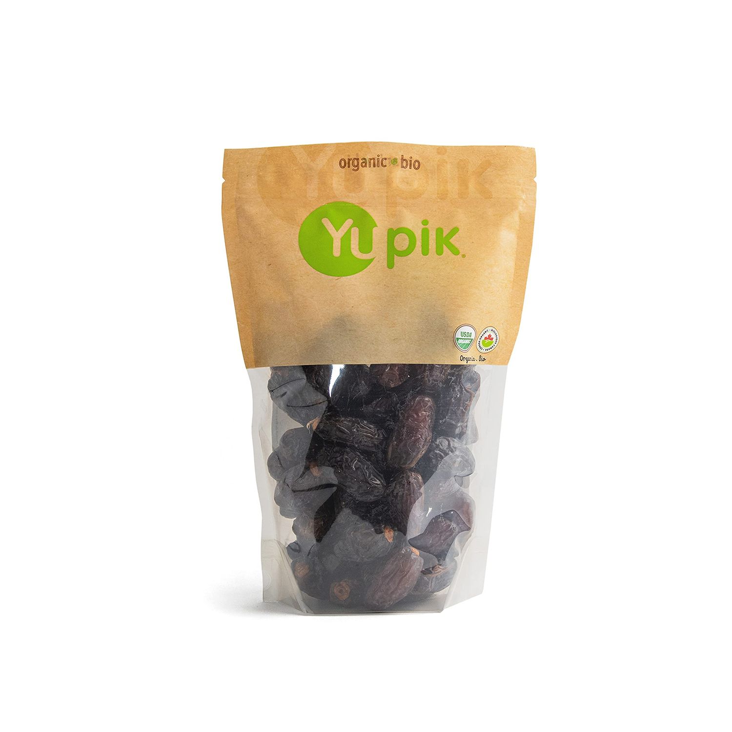 Yupik Organic Medjool Dates with Pits, 2.2 lb, Pack of 6, Non-GMO, Gluten-Free, Vegan, Kosher, Dried Fruits, Naturally Sweet, Sulphite-Free, Source of Fiber, Healthy Snacks, Ideal for Baking