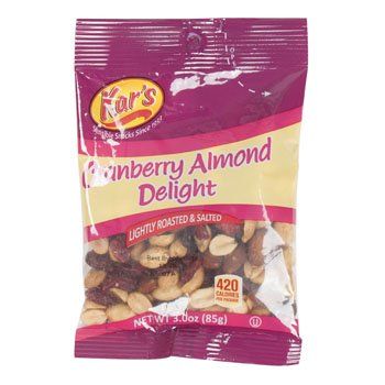 Set of 3 - 3oz Cranberry Trail Mix Perfect for Hiking, Long Trips, Baseball games and More