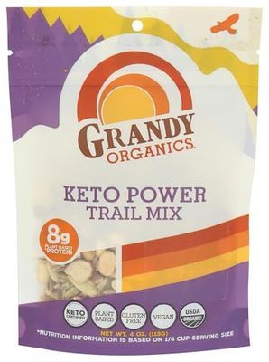Grandy Organics Organic Keto Power Trail Mix, 4 OZ