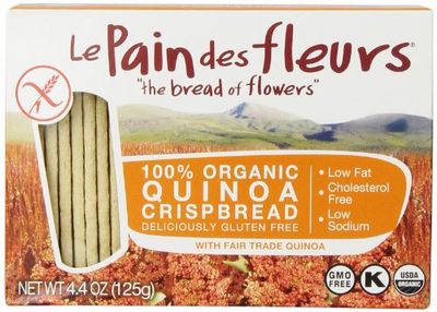 Le Pain des Fleurs Crispbread, Quinoa, 5.3 Ounce