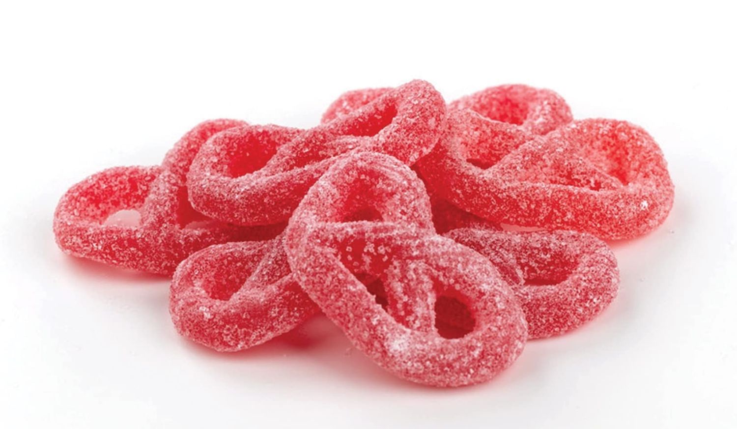 HolanDeli Gummi Raspberry Jelly Pretzels. 1lb