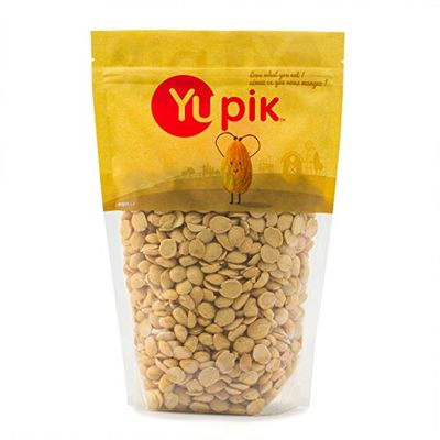 Yupik Blanched Marcona Almonds, 2.2 lb, (Pack of 6), Gluten-Free, Vegan, Kosher, Oil-Free, Raw Nuts, Unsalted, Skinless, Oil-Free, Source of Fiber, Healthy Snack