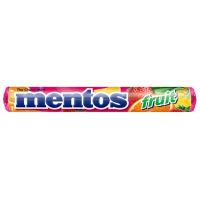 Mentos, Fruit, 1.32 Ounce