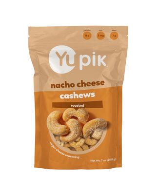 Yupik Nacho Cashews, 7 Oz, Kosher, Roasted Cashews with Vegan Cheese, Seasoned Nuts, Crunchy Savory Snack, Nacho Cheese Flavor, Perfect for Parties &amp; Game Night