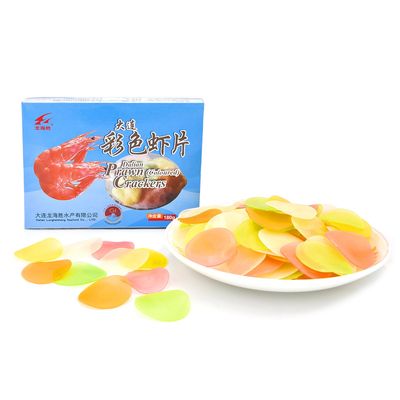 Yip Choice Uncooked Colourfur Prawn Crackers, Snacks and Party Appetizer, Great for Curry, Crispy Shrimp Flavor Chip Snacks 6.35oz