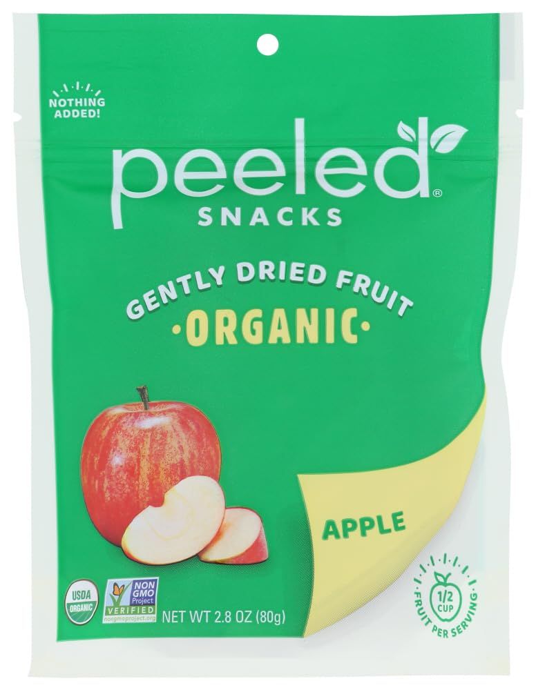 Peeled Snacks Apple-2-the-core Dried Fruit Snack - 2.8 oz - 3 pk