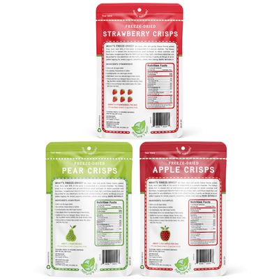 Natures Turn Freeze-Dried Fruit Snacks, Snack Size Variety, Pack of 30 (0.35 oz Each)
