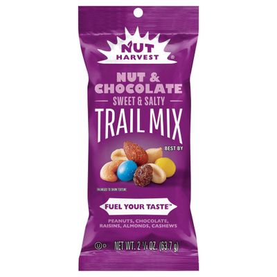 Nut Harvest, Chcnut Trail Mix, 2.25 Ounce