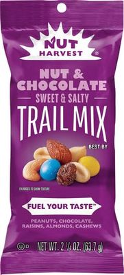 Nut Harvest, Chcnut Trail Mix, 2.25 Ounce