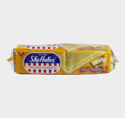 M.Y. San Cracker Sandwich Sweet Mantikilya (Sweet Butter Cream) Flavor, 300g (10.58 oz) 3 Pack