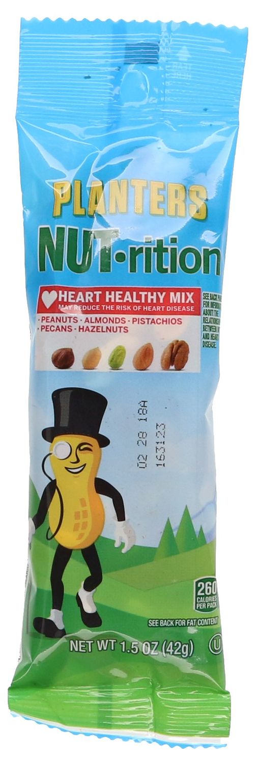 Planter&#39;s Nutrition Heart Healthy Mix, 1.5 oz