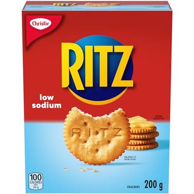 Ritz Low Sodium Crackers 200g7oz Imported from Canada