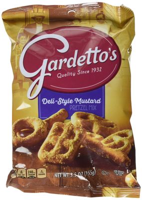 Gardetto&#39;s Rye Chips, Deli Style Mustard, 5.5 Oz (Pack of 7)