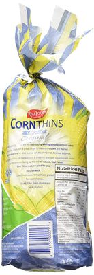 Real Foods Organic Original Corn Thins 5.3oz 3 Pack - Organic Golden Sun-Ripened Corn Cakes - USDA Organic Snack