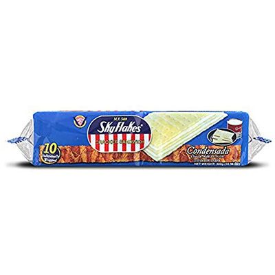 M.Y. San SkyFlakes Cracker Sandwich, Condensada (Sweet Milk) 10.58oz (300g)