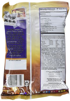 Gardetto's Rye Chips, Deli Style Mustard, 5.5 Oz (Pack of 7)