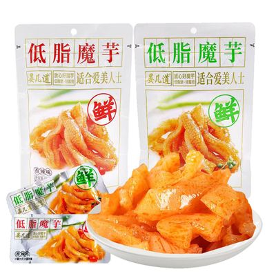 MKJJNCUY Latiao Spicy Strip,Spicy Hot Strips,Konjac Snacks,240g/8oz(2pcs),Moyushuang,
