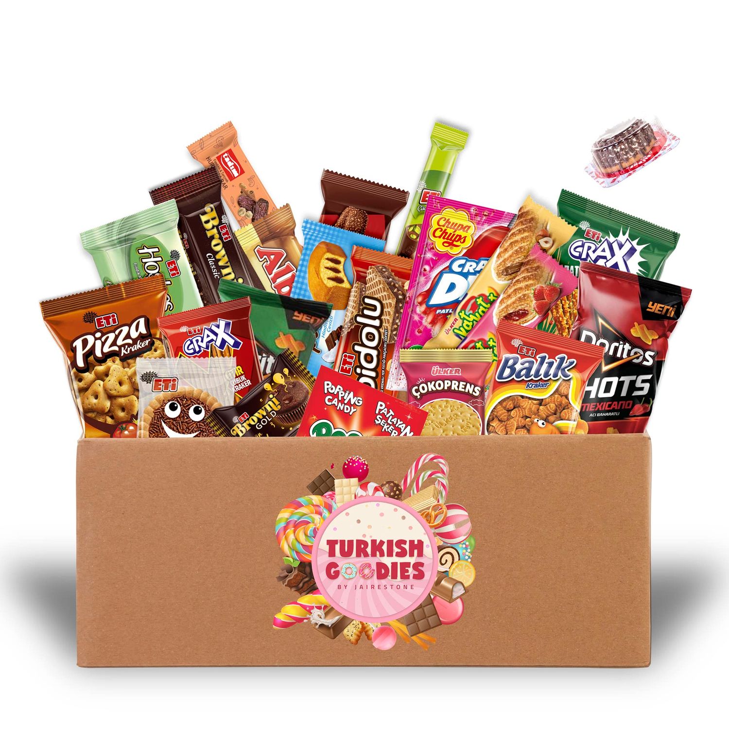 Different Snacks From Around The World Box - Turkish Snacks Variety Pack - International Snacks From Other Countries - 32oz Halal Snacks - Foreign Candy - 23ct