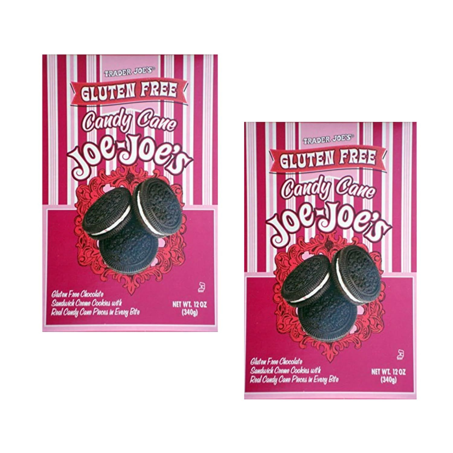 Trader Joe&#39;s Gluten Free Candy Cane Joe-Joe&#39;s Cookies
