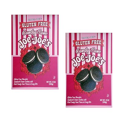 Trader Joe&#39;s Gluten Free Candy Cane Joe-Joe&#39;s Cookies