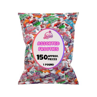 Tootsie Frooties Chewy Candies - Assorted Flavours Tootsie Rolls - Bulk Candy by Lecsa Specialty Snacks (1lb)