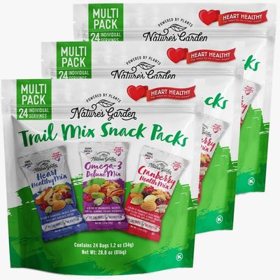 Nature&#39;s Garden Healthy Trail Mix Snack Pack - 28.8 oz (Pack of 3)