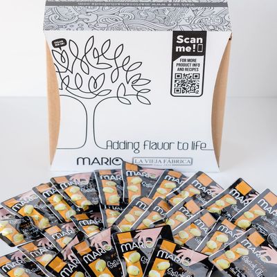 Mario 20g Pitted Snack Olives Gift Box - Herb &amp; Spice - 25 Pouches